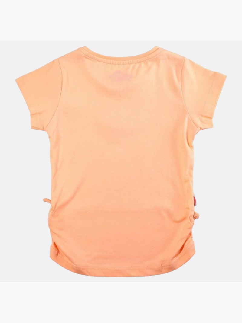 Lee Cooper - T shirt fille manches courtes Orange - Kiabi
