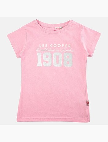 Lee Cooper - T shirt fille manches courtes