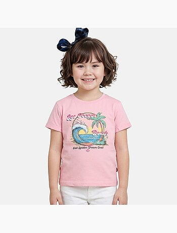 Lee Cooper - T shirt fille manches courtes