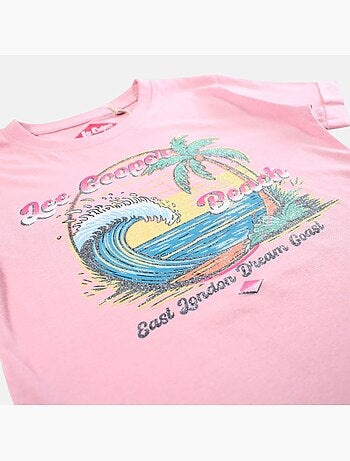 Lee Cooper - T shirt fille manches courtes