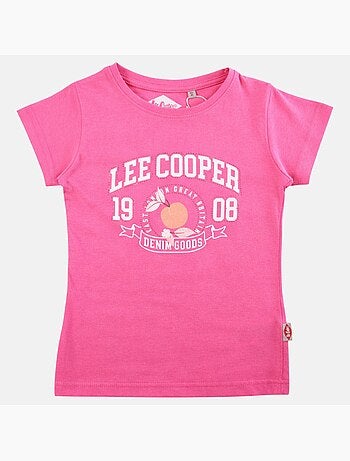 Lee Cooper - T shirt fille manches courtes
