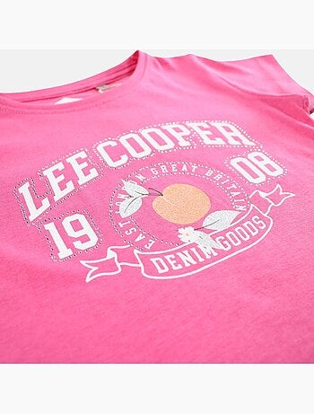 Lee Cooper - T shirt fille manches courtes