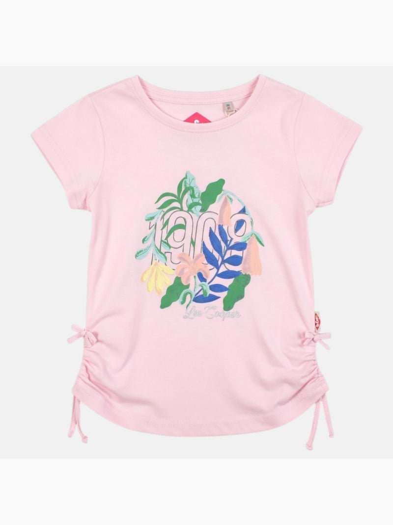 Lee Cooper - T shirt fille manches courtes Rose - Kiabi
