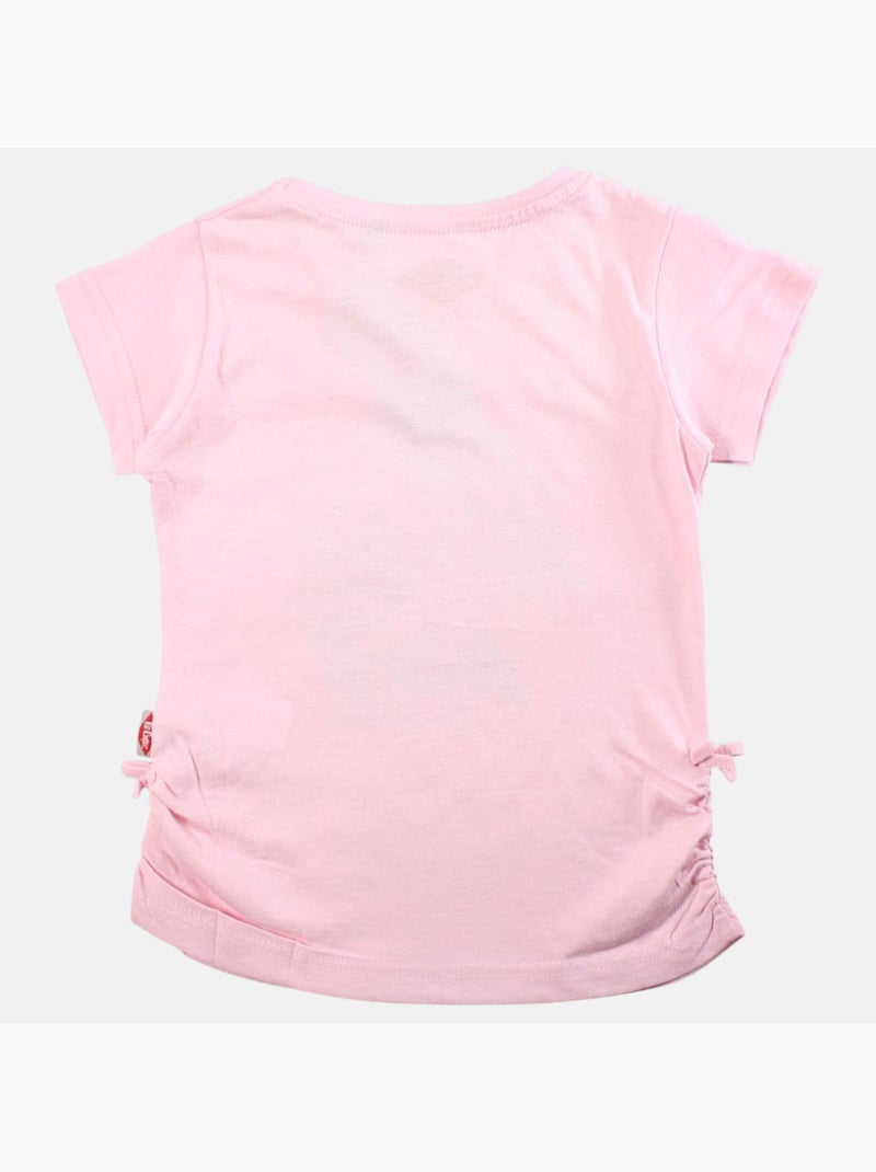 Lee Cooper - T shirt fille manches courtes Rose - Kiabi