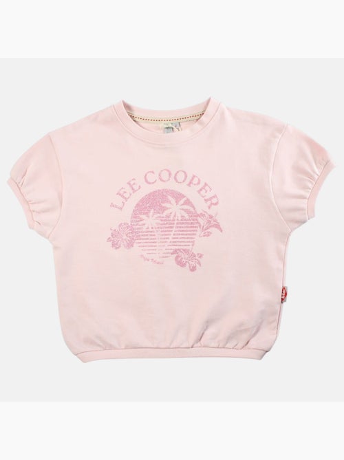 Lee Cooper - T shirt fille manches courtes - Kiabi
