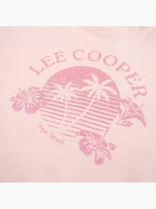 Lee Cooper - T shirt fille manches courtes - Kiabi