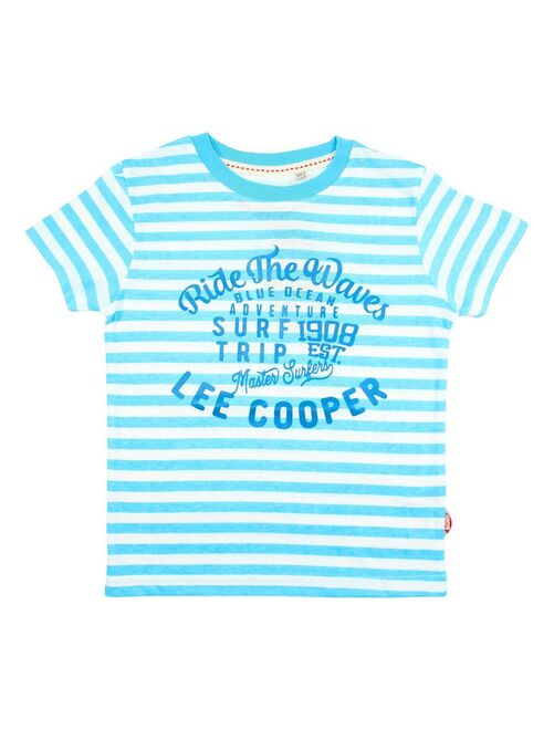 Lee Cooper - T-shirt garçon imprimé Lee Cooper en coton - Kiabi