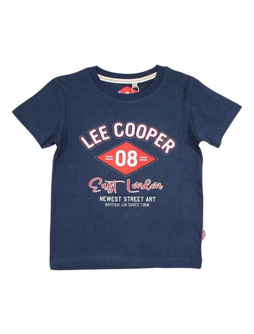 Lee Cooper - T-shirt garçon imprimé Lee Cooper en coton - Kiabi
