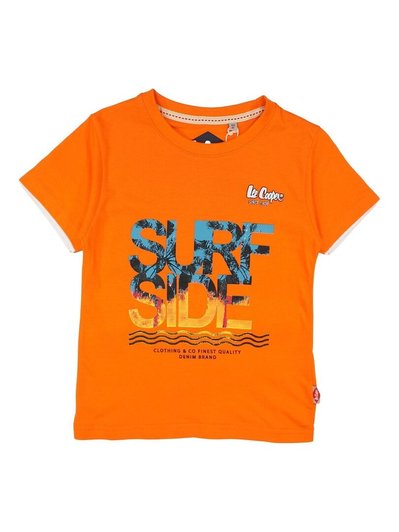 T-Shirt Levi's Unisexe 14 Ans - Logo Graphique Bleu Coton - Neuf Étiquette