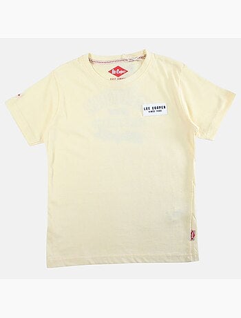 Lee Cooper - T shirt garçon manches courtes