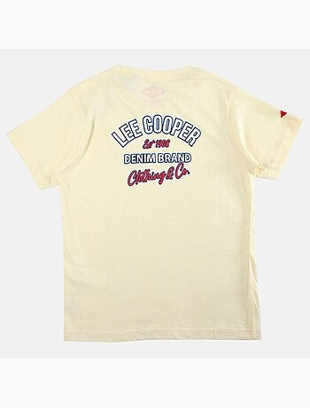Lee Cooper - T shirt garçon manches courtes