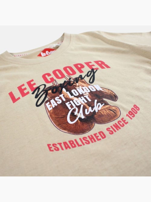 Lee Cooper - T shirt garçon manches courtes imprimé - Kiabi