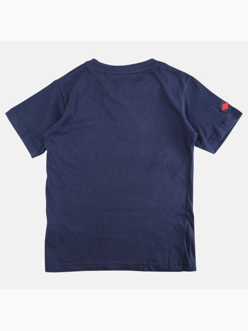 Lee Cooper - T shirt garçon manches courtes imprimé Bleu marine - Kiabi