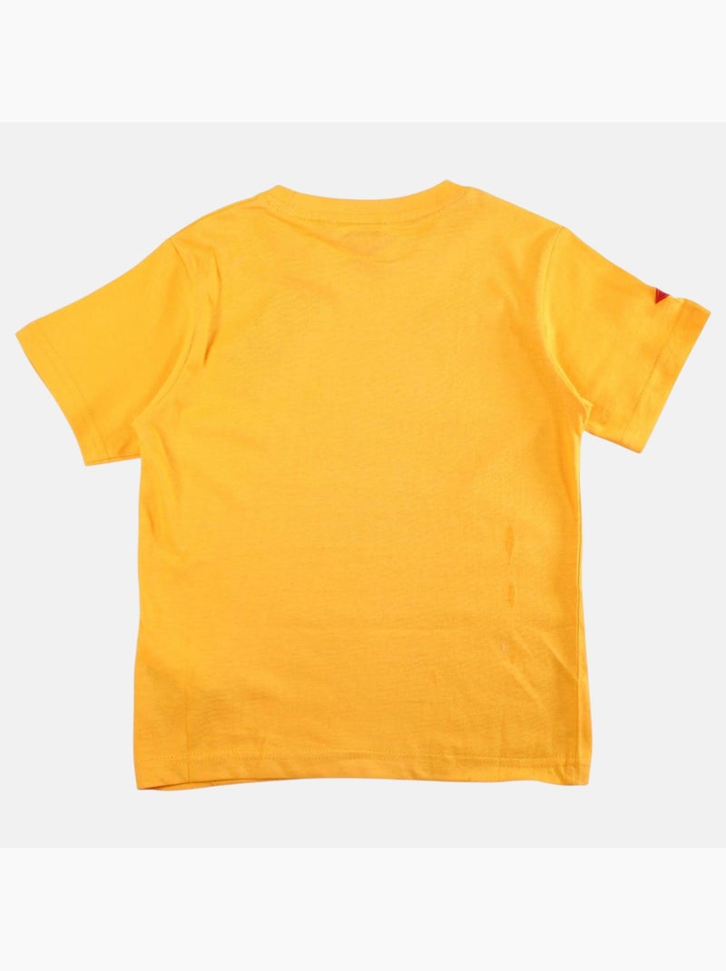Lee Cooper - T shirt garçon manches courtes imprimé Jaune - Kiabi