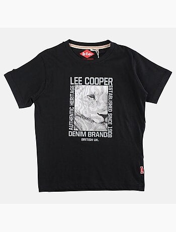Lee Cooper - T shirt garçon manches courtes imprimé