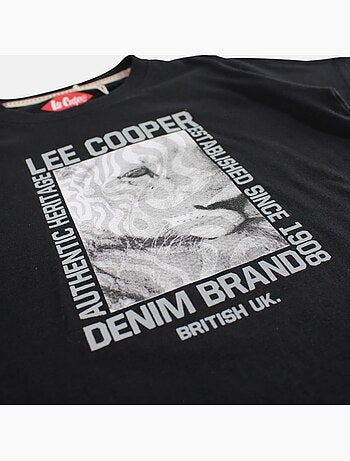 Lee Cooper - T shirt garçon manches courtes imprimé