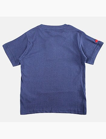 Lee Cooper - T shirt garçon manches courtes imprimé plage