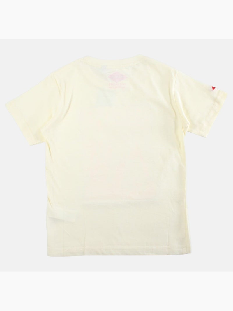 Lee Cooper - T shirt garçon manches courtes imprimé plage Ivoire - Kiabi