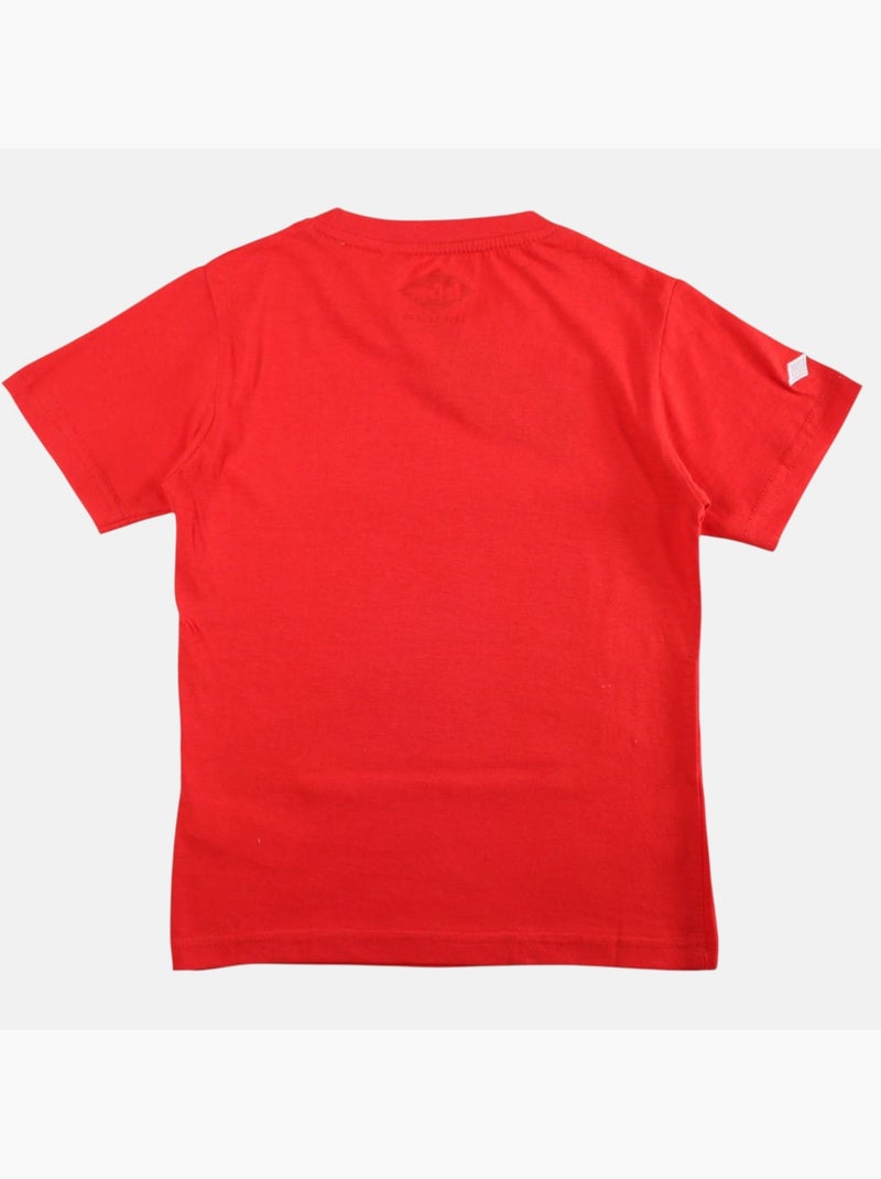 Lee Cooper - T shirt garçon manches courtes imprimé Rouge - Kiabi