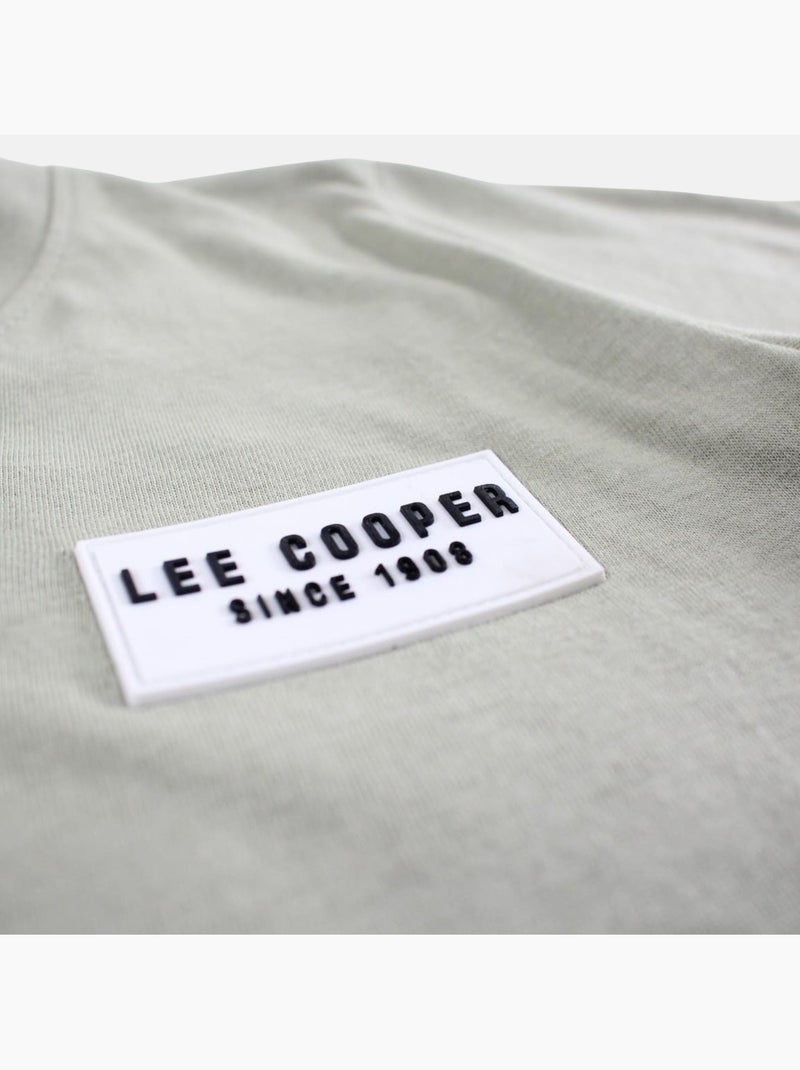 Lee Cooper - T shirt garçon manches courtes Vert - Kiabi
