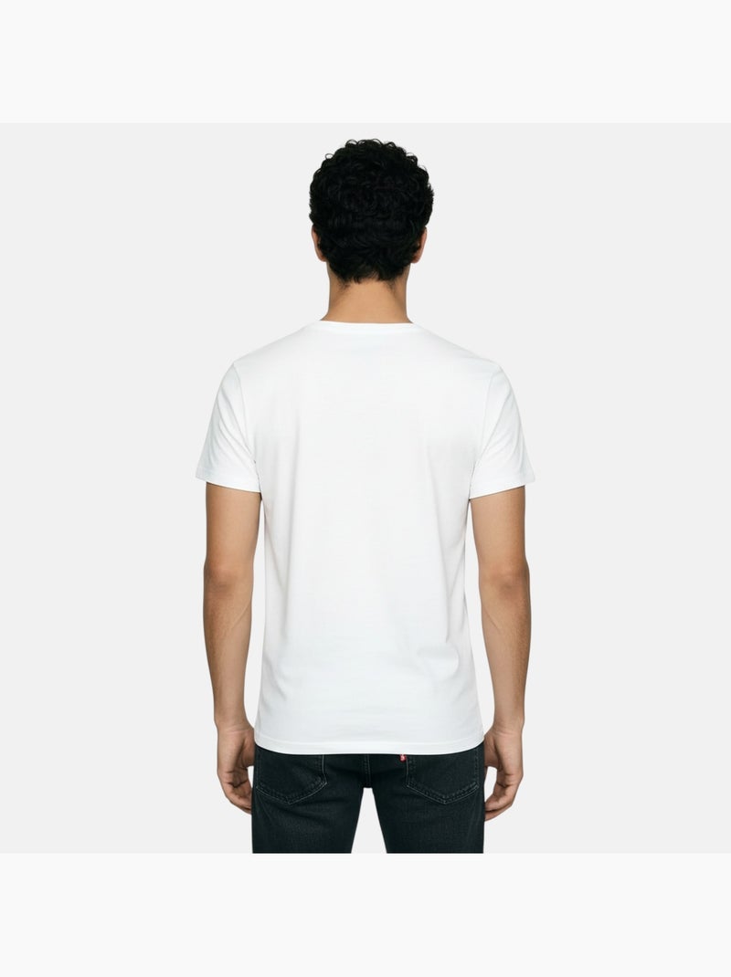 Lee Cooper - T-shirt homme manches courtes Blanc - Kiabi