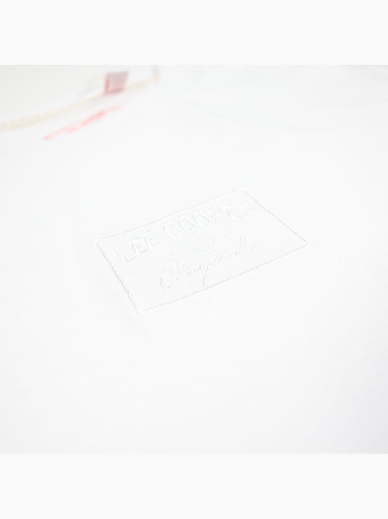 Lee Cooper - T-shirt homme manches courtes Blanc - Kiabi