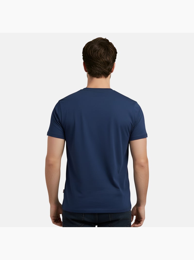 Lee Cooper - T shirt homme manches courtes Bleu marine - Kiabi