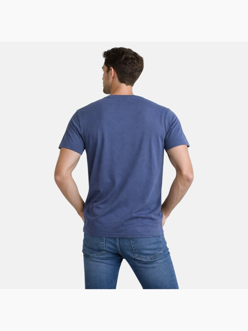 Lee Cooper - T shirt homme manches courtes Bleu - Kiabi