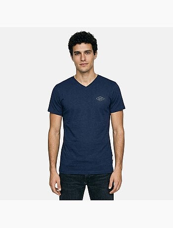 Lee Cooper - T-shirt homme manches courtes col V