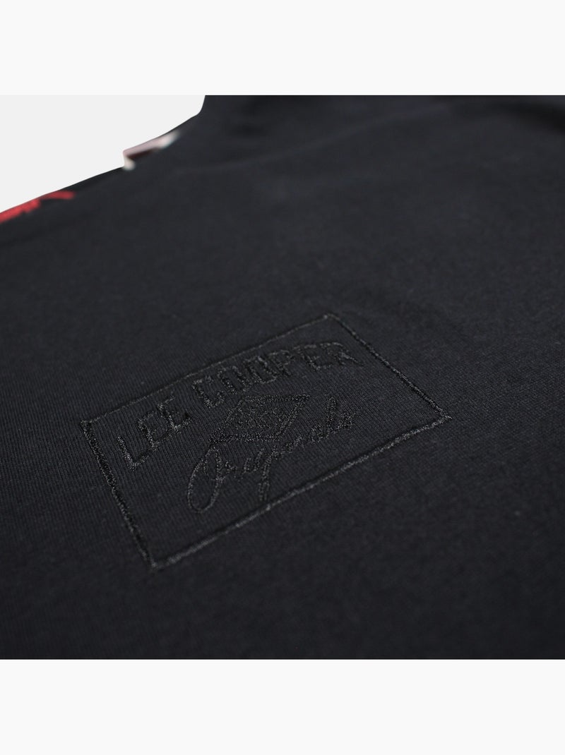 Lee Cooper - T-shirt homme manches courtes Noir - Kiabi