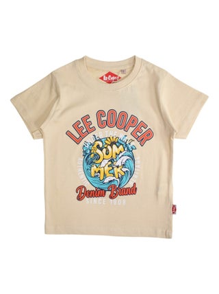 Lee Cooper - T-shirt imprimé Lee Cooper en coton