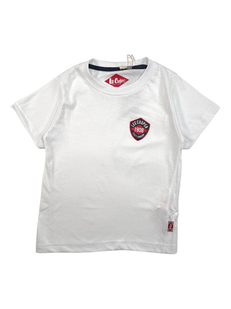 Lee Cooper - T-shirt imprimé Lee Cooper en coton Blanc - Kiabi