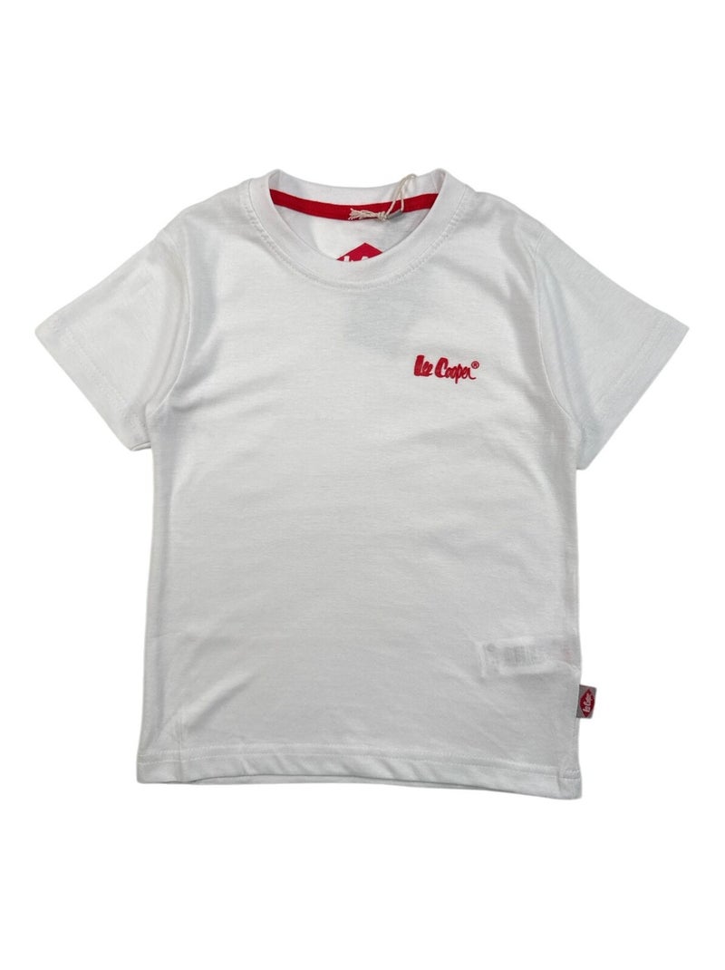 Lee Cooper - T-shirt imprimé Lee Cooper en coton Blanc - Kiabi