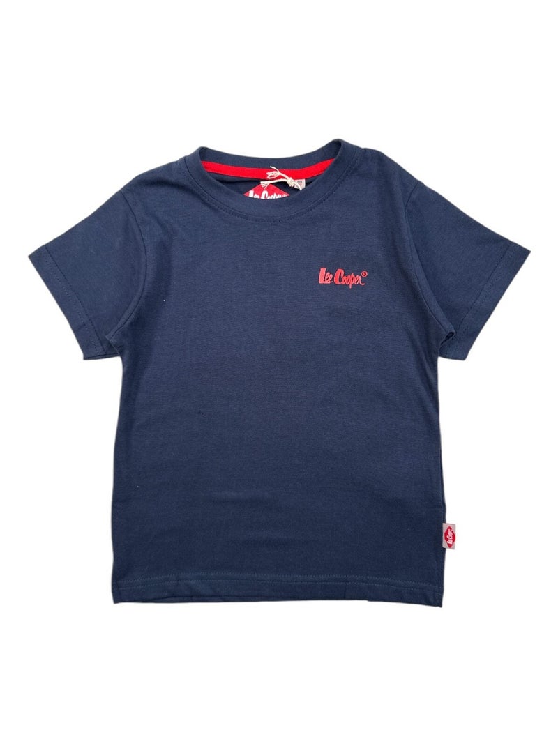 Lee Cooper - T-shirt imprimé Lee Cooper en coton Bleu marine - Kiabi