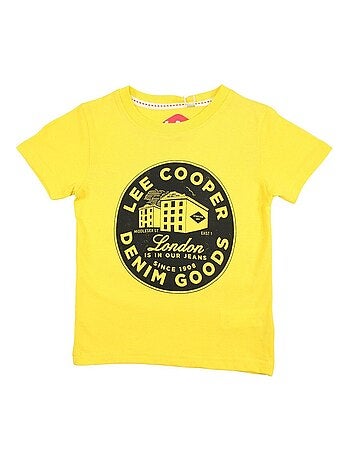 Lee Cooper - T-shirt imprimé Lee Cooper en coton