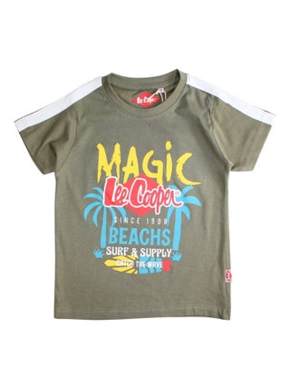 Lee Cooper - T-shirt imprimé Lee Cooper en coton