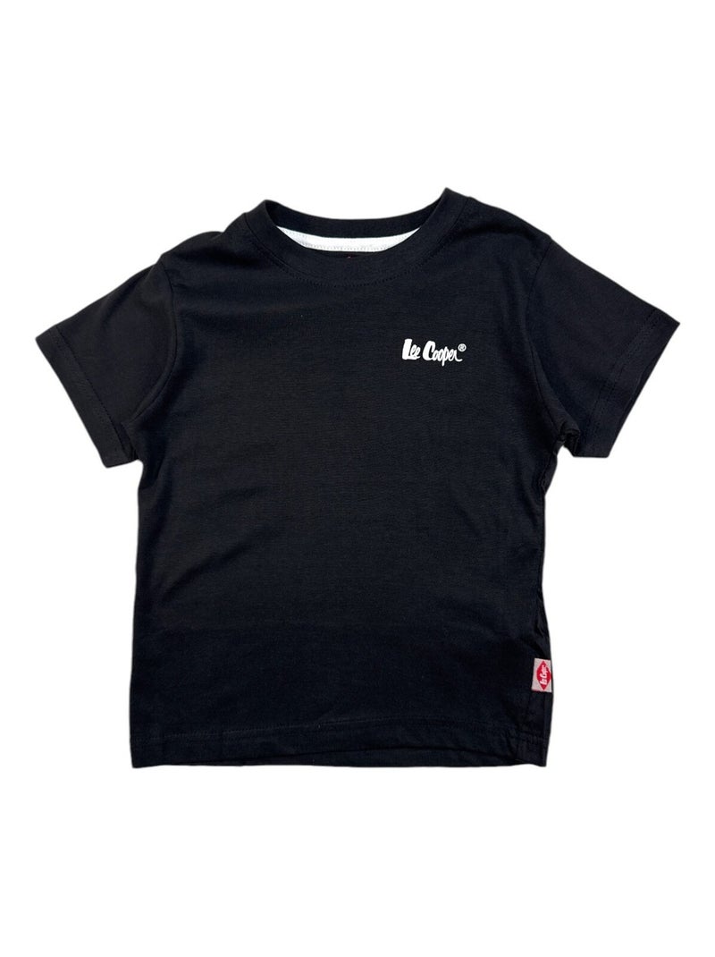 Lee Cooper - T-shirt imprimé Lee Cooper en coton Noir - Kiabi