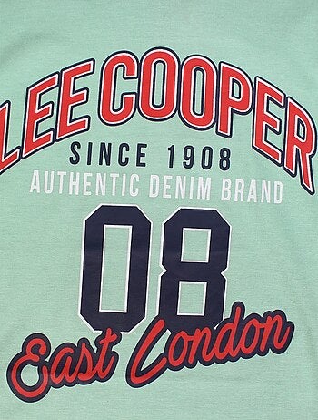 Lee Cooper - T-shirt imprimé Lee Cooper en coton