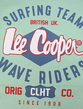 Lee Cooper - T-shirt imprimé Lee Cooper en coton