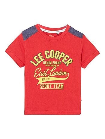 Lee Cooper - T-shirt imprimé logo en coton