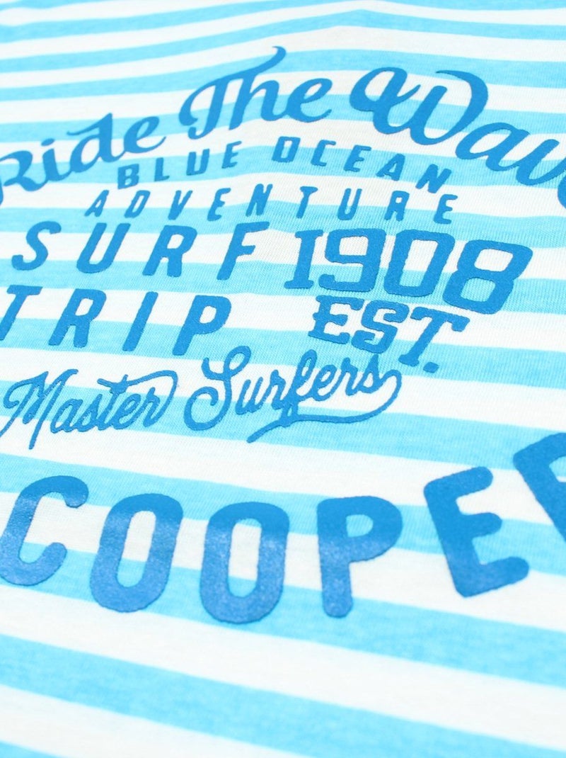 Lee Cooper - T-shirt Lee Cooper Bleu - Kiabi