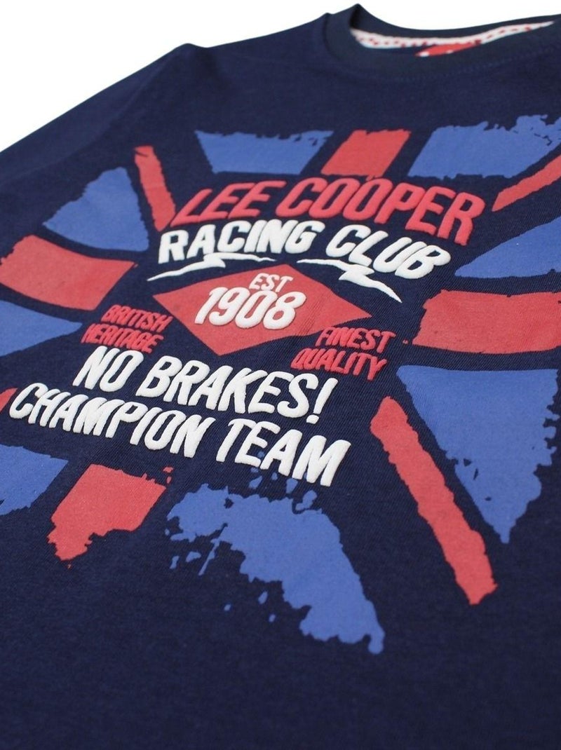 Lee Cooper - T-shirt Lee Cooper Bleu marine - Kiabi