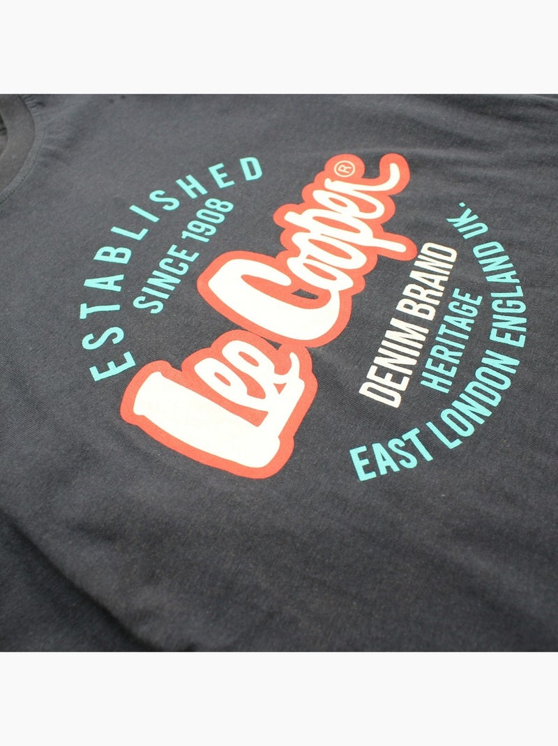 Lee Cooper - T-shirt Lee Cooper Bleu marine - Kiabi