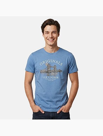 Lee Cooper - T-shirt Lee cooper Londres homme