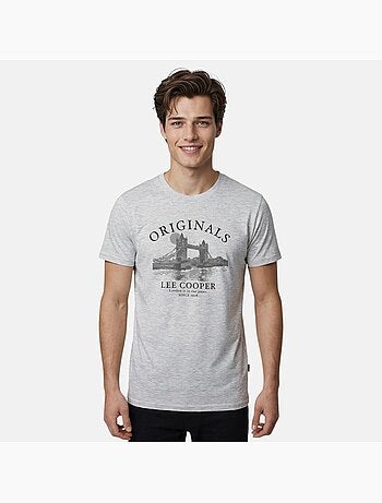 Lee Cooper - T-shirt Lee cooper Londres homme