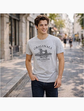 Lee Cooper - T-shirt Lee cooper Londres homme