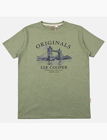 Lee Cooper - T-shirt Lee cooper Londres homme