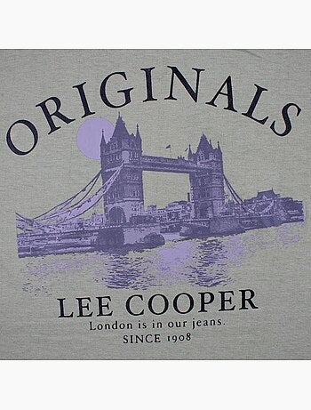 Lee Cooper - T-shirt Lee cooper Londres homme