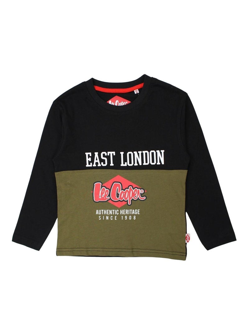 Lee Cooper - T-shirt Lee Cooper Noir - Kiabi