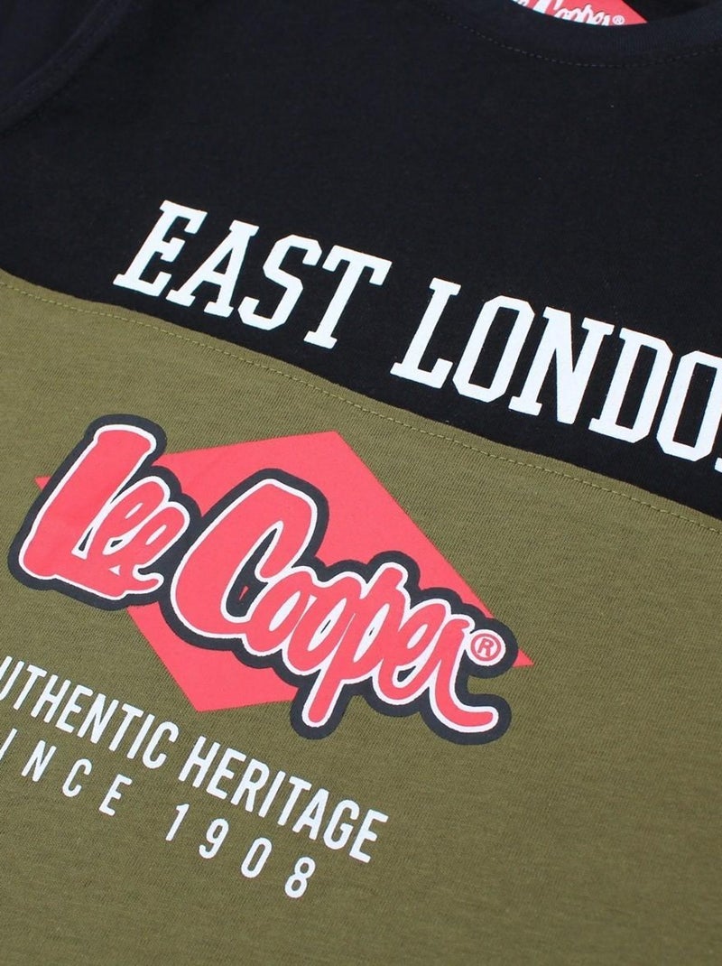 Lee Cooper - T-shirt Lee Cooper Noir - Kiabi